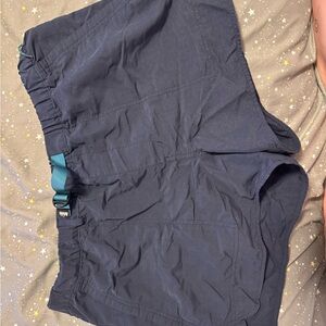 Navy Blue Casual Shorts